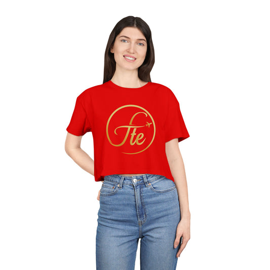 FTE Women's Crop Tee