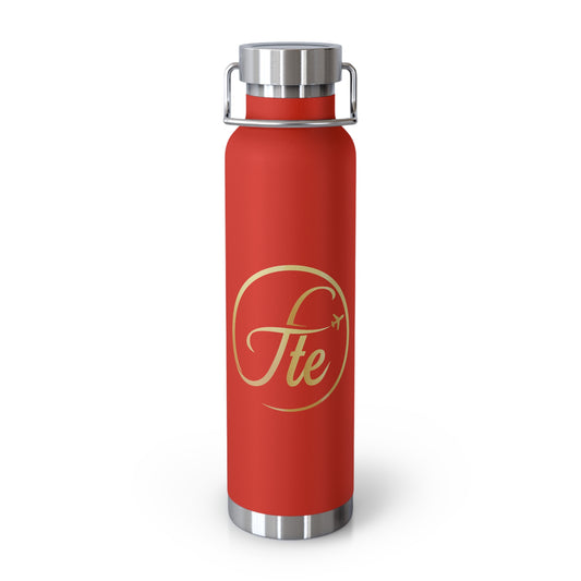 FTE Copper Vacuum Insulated Bottle, 22oz