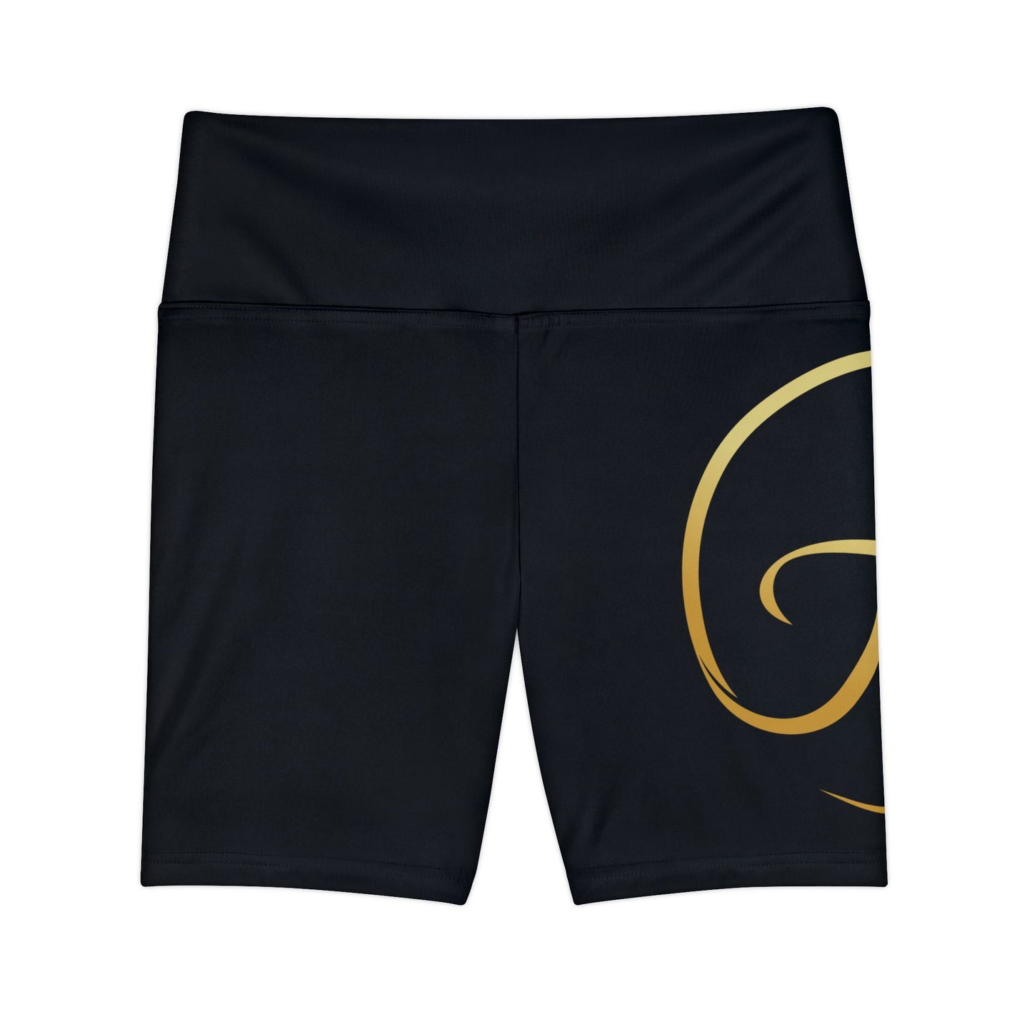 FTE Black Chic Women's Workout Shorts for Athletes, Stylish Fitness Gear, Yoga, Running, Gym, Travel Wear, Fitness Fashion