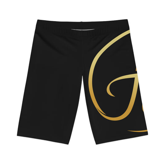 FTE Black Chic Women's Bike Shorts for Active Adventures, Fitness Apparel, Casual Wear, Sporty Style, Travel Essentials