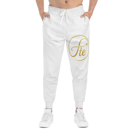 FTE Luxury Athletic Joggers with Stylish Gold Design