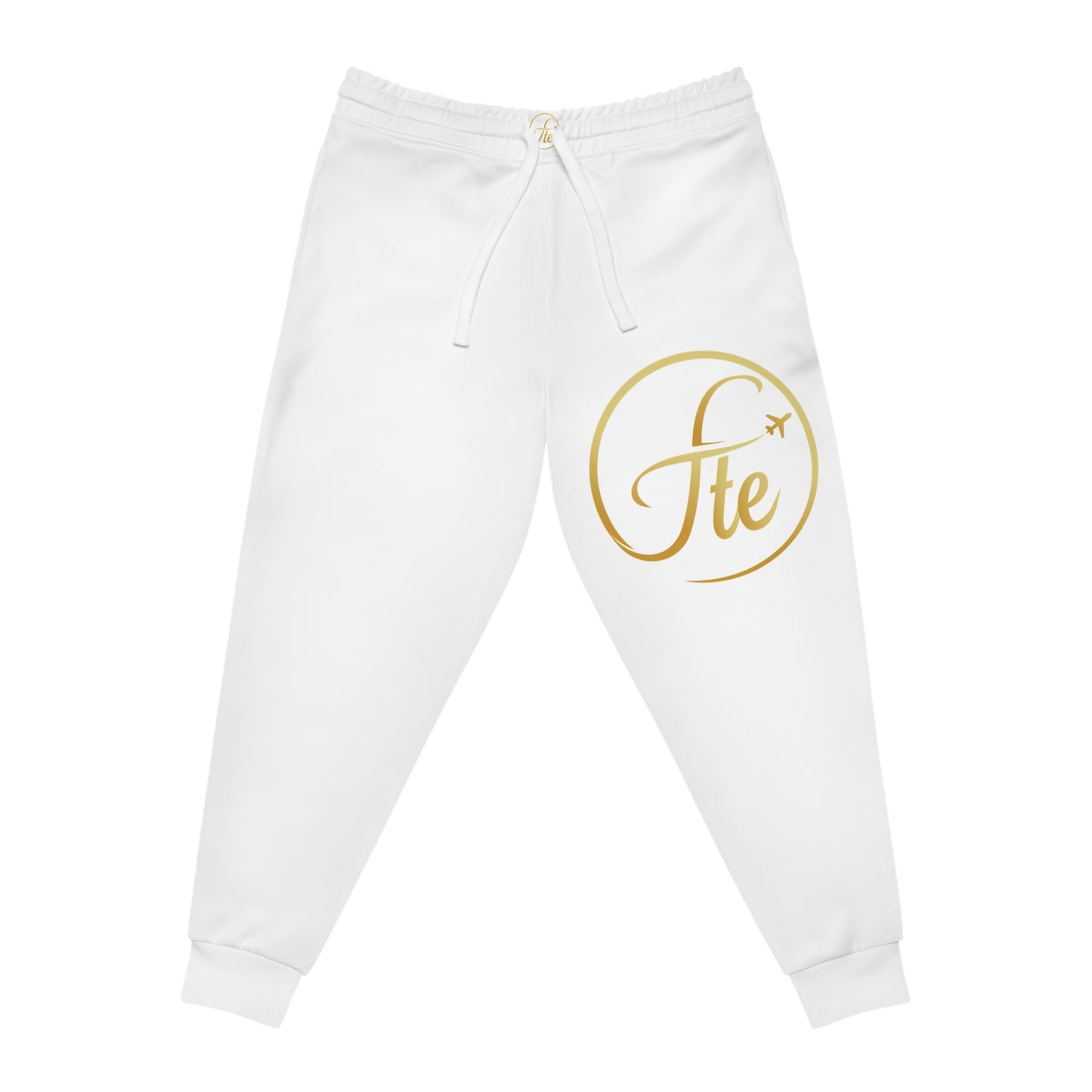 FTE Luxury Athletic Joggers with Stylish Gold Design